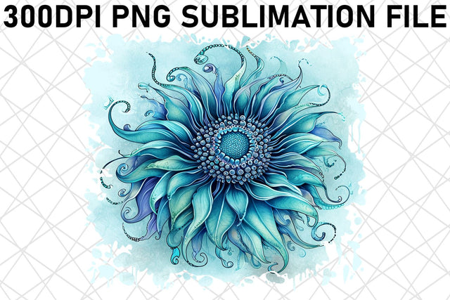 Beautiful Sea Creature Watercolor Art for Sublimation Crafting Sublimation afrosvg 