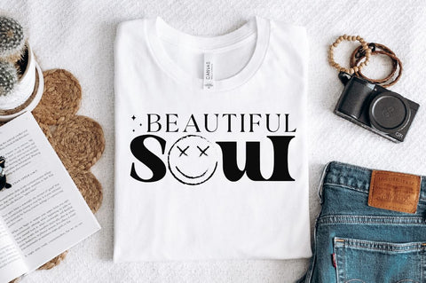 Beautiful Soul Sleeve SVG Design, Inspirational sleeve SVG, Motivational Sleeve SVG Design, Positive Sleeve SVG SVG Regulrcrative 