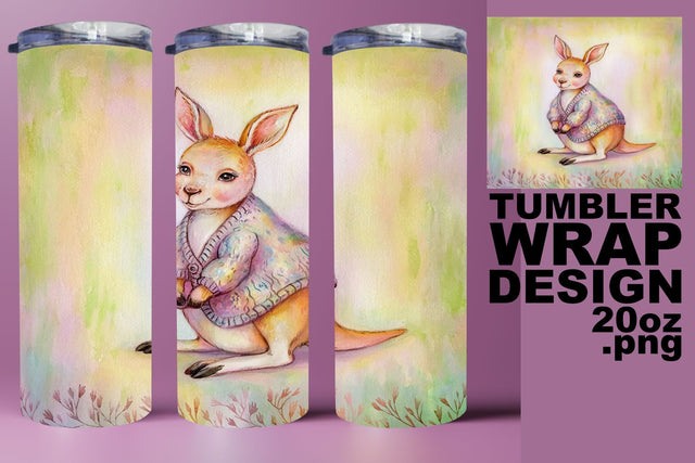 Beautiful tumbler wrap, crisp PNG for your projects! , Animals Sublimation HoodArtCraft 