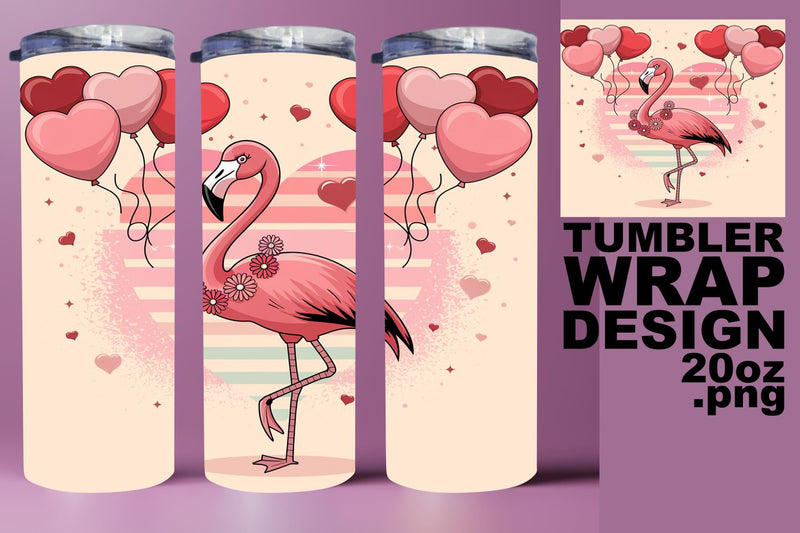 Beautiful tumbler wrap, crisp PNG for your projects! , Valentines Sublimation HoodArtCraft 