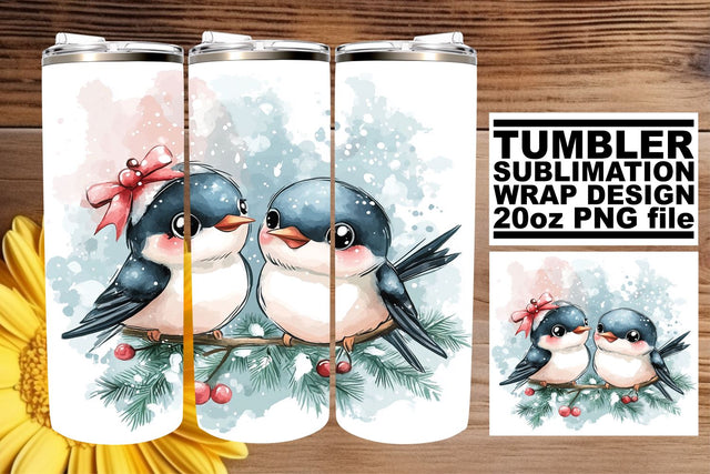 Beautiful tumbler wrap, designed for stunning sublimation! , Xmas Sublimation afrosvg 