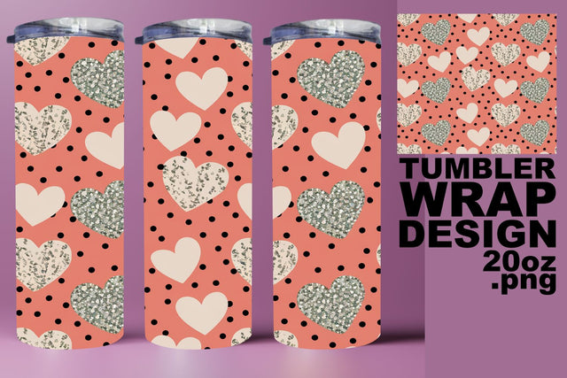 Beautiful tumbler wrap, high-resolution PNG available! , Heart Sublimation HoodArtCraft 
