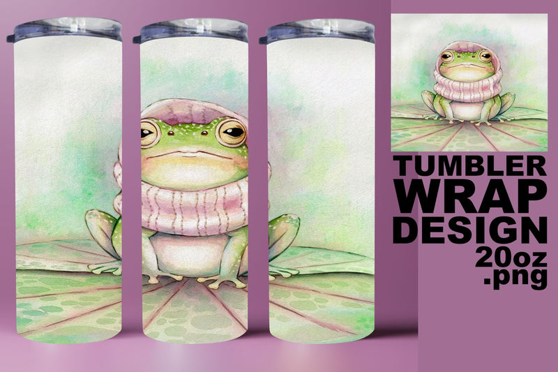 Beautiful tumbler wrap, perfect for unique gifts! , Animals Sublimation HoodArtCraft 