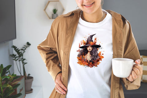 Beautiful Witch Sublimation Clipart Bundle Sublimation Designangry 