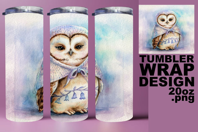 Beautiful wrap, great for personalized tumbler gifts! , Animals Sublimation HoodArtCraft 