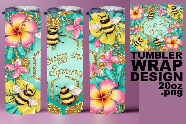 Beautiful wrap, perfect PNG for sublimation projects! , Bee Sublimation HoodArtCraft 