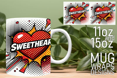 beautiful wraps for sublimation! , Create personalized mugs, 3D Heart Sublimation HoodArtCraft 