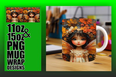 beautiful wraps for sublimation! , Create personalized mugs, Fairy Sublimation HoodArtCraft 