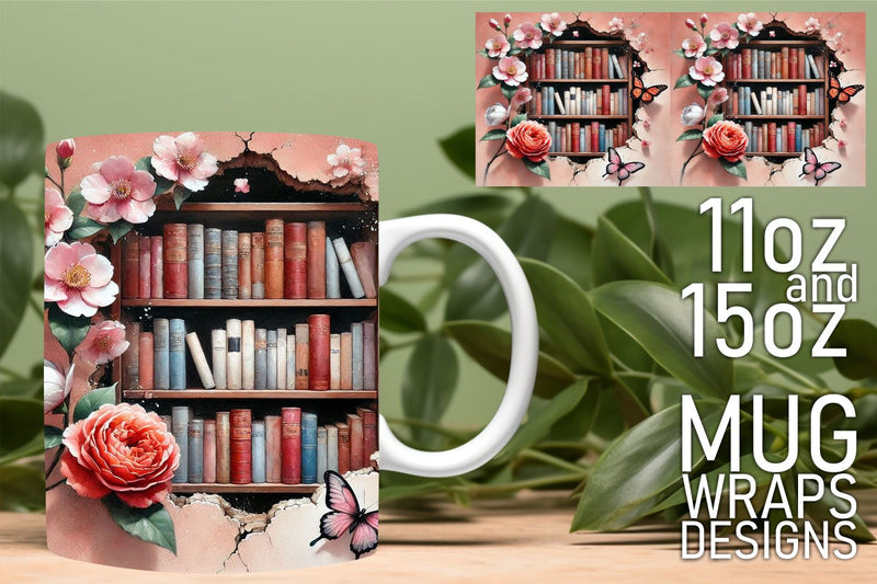 beautiful wraps for sublimation mugs! , Capture creativity, Books Sublimation HoodArtCraft 