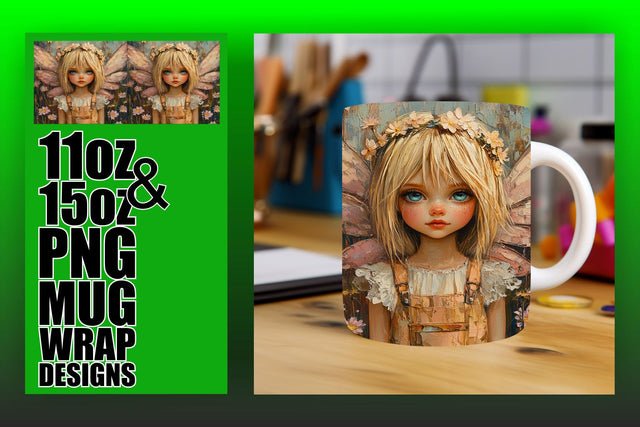 beautiful wraps for sublimation mugs! , Capture creativity, Fairy Sublimation HoodArtCraft 