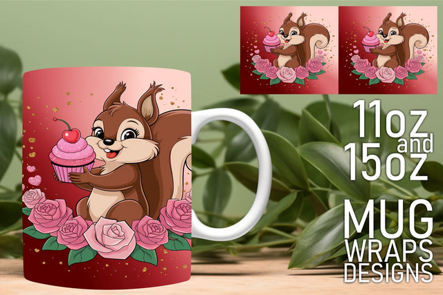 Beautifully crafted mug wraps, perfect for personal touches! , Valentines Sublimation HoodArtCraft 