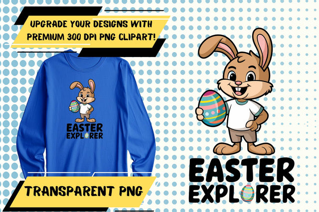 Beautifully crafted PNG, for sublimation work , Easter Bunny Sublimation HoodArtCraft 
