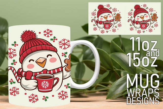 Beautifully designed mug wraps, perfect for all occasions! , Christmas Sublimation HoodArtCraft 
