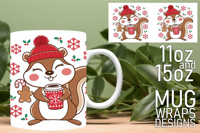 Beautifully designed mug wraps, perfect for all occasions! , Christmas Sublimation HoodArtCraft 