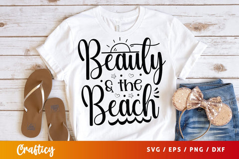 Beauty And The Beach SVG Design SVG Designangry 