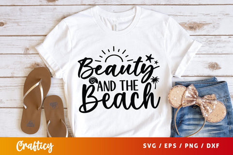 Beauty and the beach SVG Design SVG Designangry 