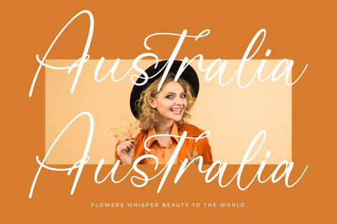 Beauty Autumn - Simple Handwritten Font Font Letterena Studios 