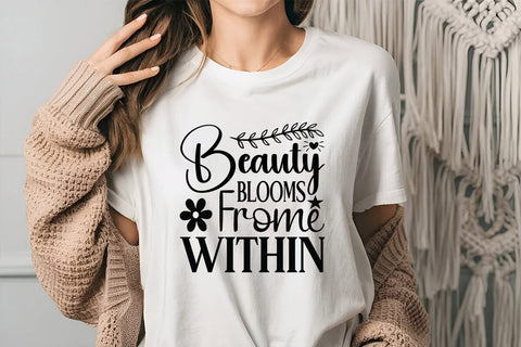 Beauty Blooms Frome Within SVG Angelina750 