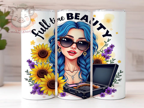 Beauty Business, Women Tumbler Wrap, 20oz Sublimation, Fashion Girl Design, Entrepreneur Tumbler, Cute Business Woman, Stylish Tumbler Sublimation Lara' s Designs 