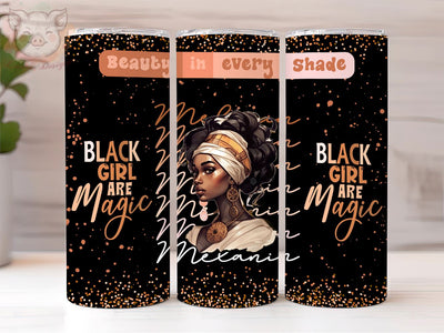 Beauty In Every Shade 20oz Tumbler Png, Sublimation Design, Black Woman Tumbler Png, Digital Download PNG, Melanin Queen Tumbler Wrap Sublimation Lara' s Designs 