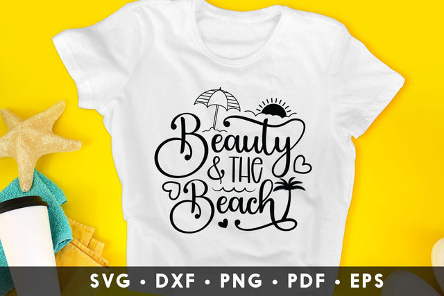 Beauty & the Beach SVG Cut File SVG CraftLabSVG 