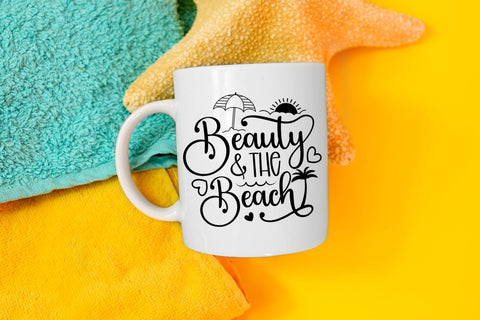 Beauty & the Beach SVG Cut File SVG CraftLabSVG 