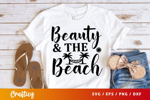 Beauty & the beach SVG Design SVG Designangry 