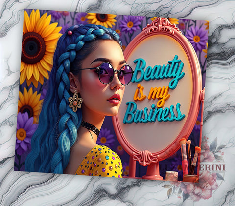 Beauty Tumbler Design, Business Tumbler PNG, 20oz Sublimation Design, Inspirational Quote Tumbler, Makeup Lover Gift, Digital Download Tumbler, Glamorous Tumbler Design Sublimation Li Zamperini 