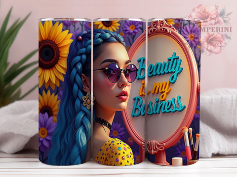 Beauty Tumbler Design, Business Tumbler PNG, 20oz Sublimation Design, Inspirational Quote Tumbler, Makeup Lover Gift, Digital Download Tumbler, Glamorous Tumbler Design Sublimation Li Zamperini 