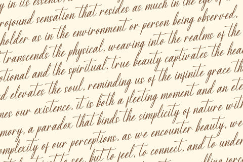 Beautyna Amberosa - Modern Beauty Script Font Letterena Studios 