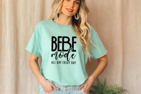 Bebe Mode Svg Png Files, Gigi Svg, Blessed Gigi Svg, Grandmother Svg, Nana Svg, Gigi Mode Shirt Svg, Mothers Day Svg SVG DesignDestine 
