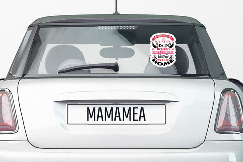 Because someone we love is in heaven there is a little bit of heaven in our home SVG Angelina750 