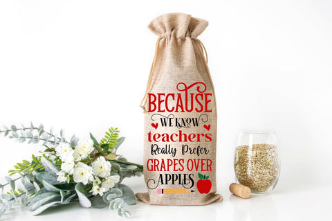 Because we know teachers Svg Design SVG Regulrcrative 