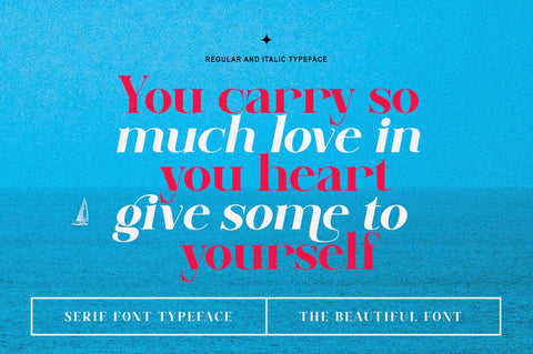 Bedicta Hosta Font gatype 