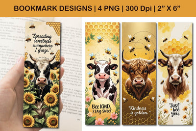 Bee bookmark design, honeycomb bookmark design Sublimation Paper Switch 