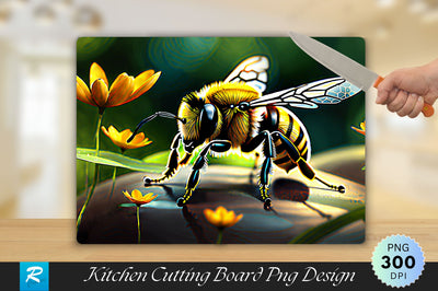 Bee Cutting Board Sublimation Regulrcrative 