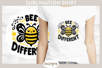 Bee Different v2 T-shirt Sublimation Sublimation Sintegra 
