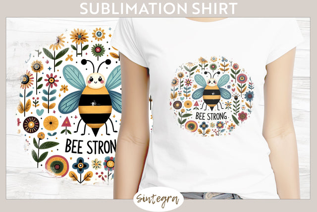Bee Different v8 T-shirt Sublimation Sublimation Sintegra 