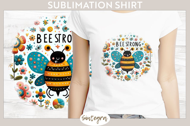 Bee Different v9 T-shirt Sublimation Sublimation Sintegra 