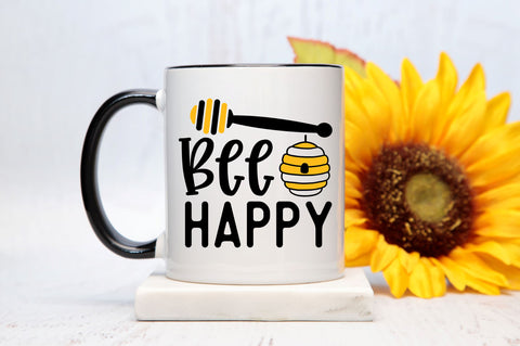 Bee happy Svg design SVG Regulrcrative 