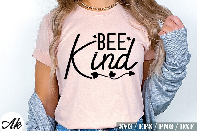 Bee Kind SVG Design SVG akazaddesign 