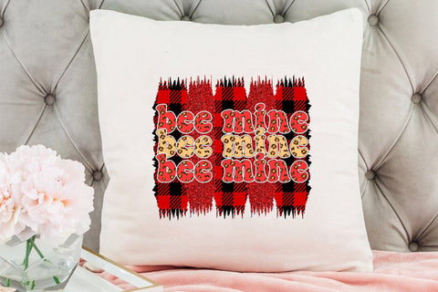 Bee Mine PNG, Valentine's Day Sublimation Sublimation CraftLabSVG 