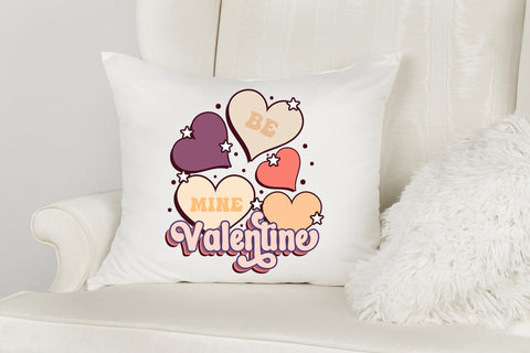 Bee Mine Valentine, Retro Valentines Sublimation Sublimation CraftLabSVG 