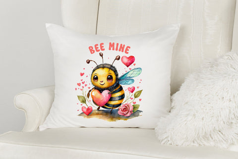 Bee Mine - Valentine's Day Sublimation Sublimation CraftLabSVG 