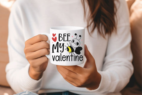 Bee my valentine SVG design SVG Regulrcrative 