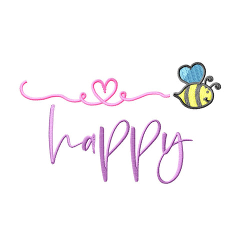 Bee Quotes Embroidery Designs Bundle - 6 Designs, Bee Embroidery Patterns, Welcome To Our Hive Embroidery, Honey Embroidery Files Embroidery/Applique DESIGNS HappyDesignStudio 