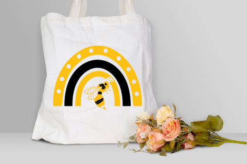 Bee Rainbow Svg design SVG Regulrcrative 