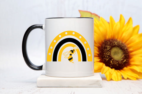 Bee Rainbow Svg design SVG Regulrcrative 
