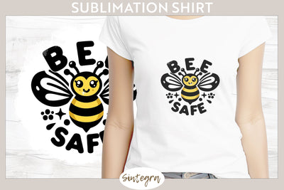 Bee Safe v2 T-shirt Sublimation Sublimation Sintegra 