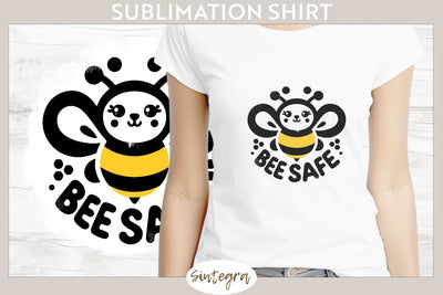Bee Safe v3 T-shirt Sublimation Sublimation Sintegra 